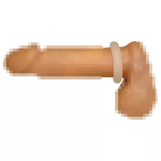 You2Toys - silikónový erekčný krúžok - priehľadný