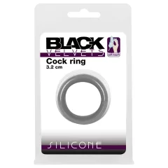   Black Velvets - hrubostenný erekčný krúžok - 3,2 cm - čierny