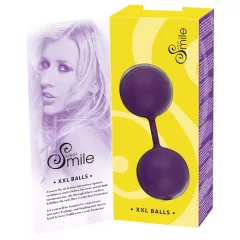  SMILE - venušine guličky XXL - veľká veľkosť - fialová
