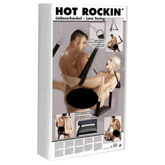 You2Toys - Hot Rockin - sex hojdačka (čierna)