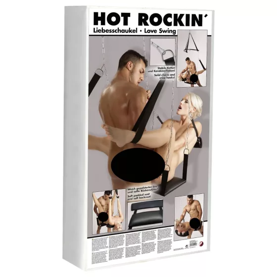 You2Toys - sex hojdačka - nastaviteľná - čierna