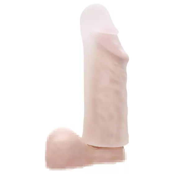 You2Toys - hrubšiaca návleka na penis (biela)