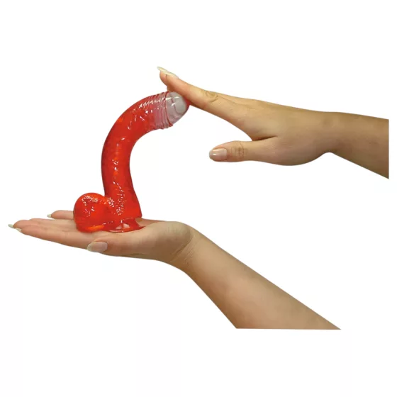 NMC - Jolly dildo (17 cm) - červené