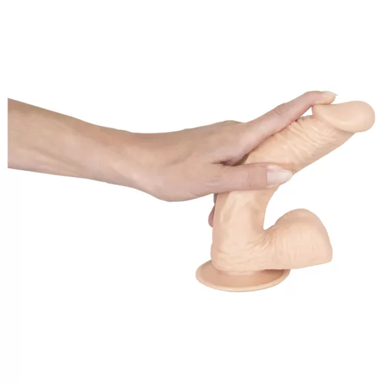 Európsky milenec - dildo s semenníkmi - stredné