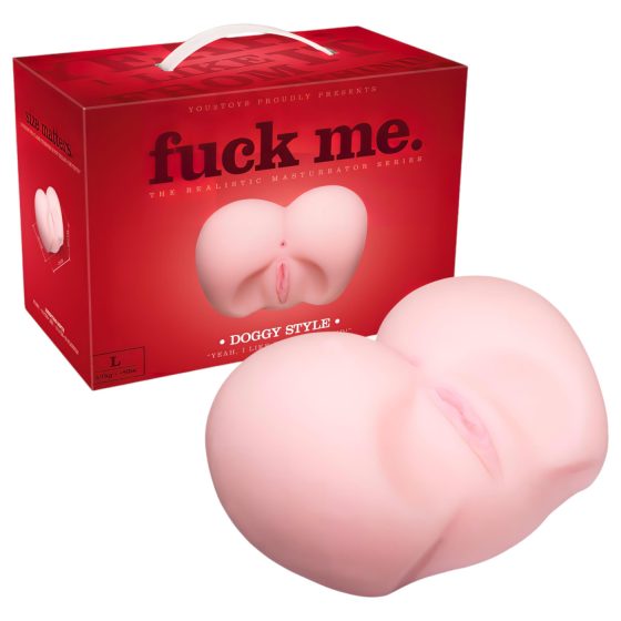 You2Toys - Uži si to Doggy Style - realistický zadoček (naturálny)