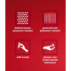   You2Toys - realistický zadoček na sex zozadu - prírodná farba