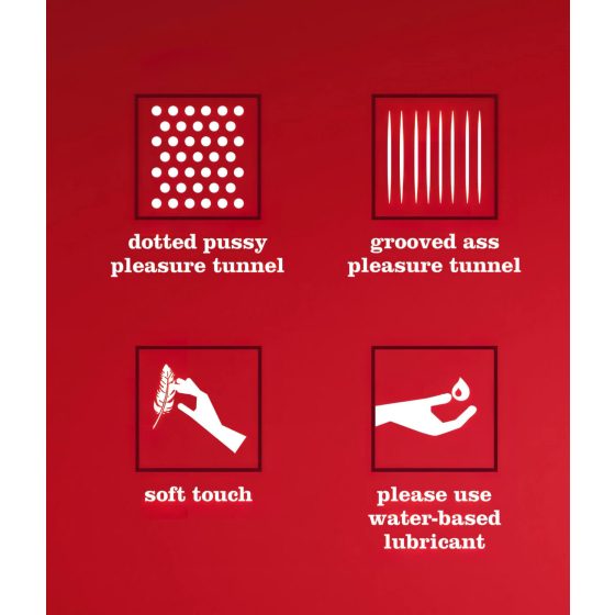 You2Toys - realistický zadoček na sex zozadu - prírodná farba