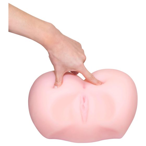 You2Toys - realistický zadoček na sex zozadu - prírodná farba