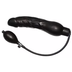   You2Toys - análna nafukovacia rozširovačka - latex čierna veľká