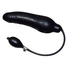   You2Toys - análna nafukovacia rozširovačka - latex čierna veľká