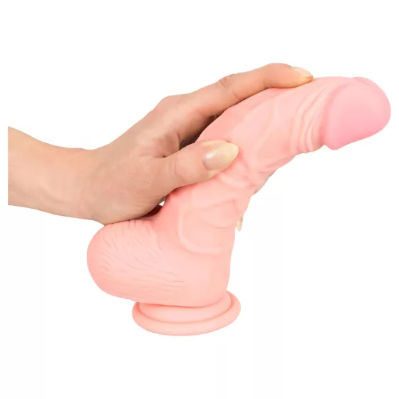 You2Toys - Medical - lekársky silikónový dildo (20 cm, prírodný)
