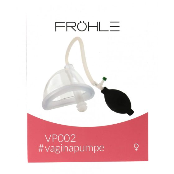 Froehle VP002 - lekárska vákuová pumpa na klitoris s vaginálnou sondou