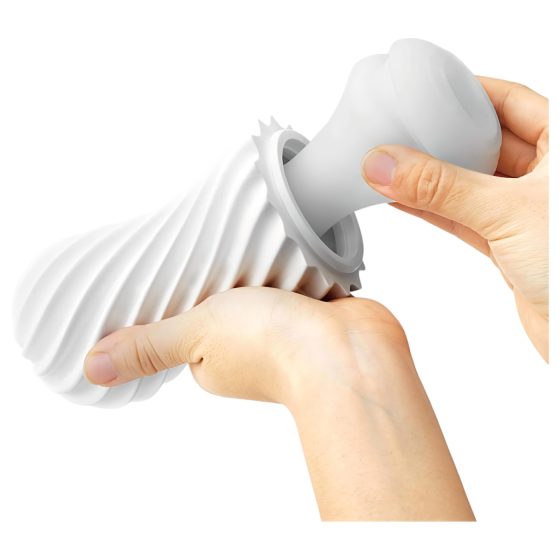 TENGA Flex - masturbátor pre mužov - čierny