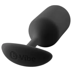   b-vibe - análny kolík s dvoma guľôčkami - 180g - čierny