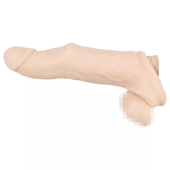 Nature Skin - Predlžovací návlek na penis s jedným krúžkom