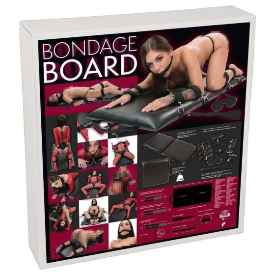 You2Toys - Bondage Board - prenosný set na bondage posteľ (13 kusov)