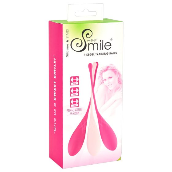 SMILE 3 Kegel - súprava venušinych guličiek (3 dielna)