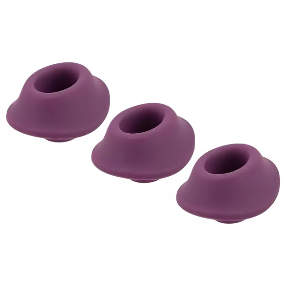 Womanizer Classic S - náhradné sacie nástavce - fialová - 3 ks