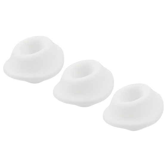 Womanizer Premium S - náhradné hlavice, biele (3 ks)