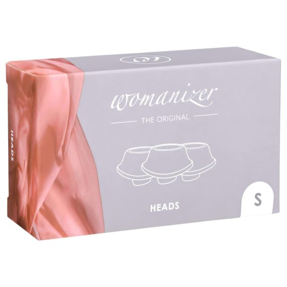 Womanizer Premium S - náhradné hlavice, biele (3 ks)