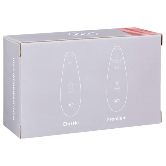 Womanizer Premium S - náhradné hlavice, biele (3 ks)