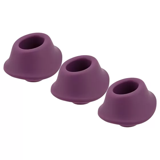 Womanizer Classic M - náhradné sacie nadstavce - fialová - sada 3 ks
