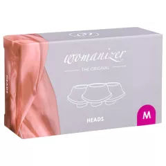   Womanizer Classic M - náhradné sacie nadstavce - fialová - sada 3 ks