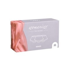   Womanizer Premium M - sada náhradných zvončekov - biela (3ks)