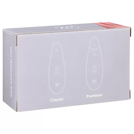 Womanizer - náhradná sacia hlavica set - červená - Premium M (3 ks)