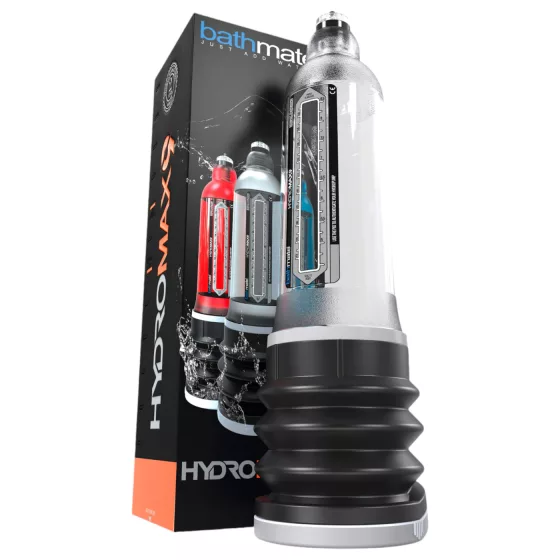 Bathmate Hydromax9 - vodná pumpa na penis - hydraulická - priehľadná
