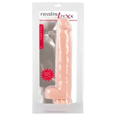   realistixxx - realistický dildó - extra veľký 42 cm - telová farba