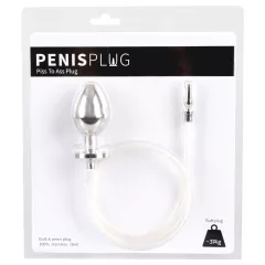  You2Toys - Piss to Ass Plug - dutý análny kolík s dilatátorom močovej trubice