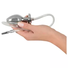   You2Toys - Piss to Ass Plug - dutý análny kolík s dilatátorom močovej trubice
