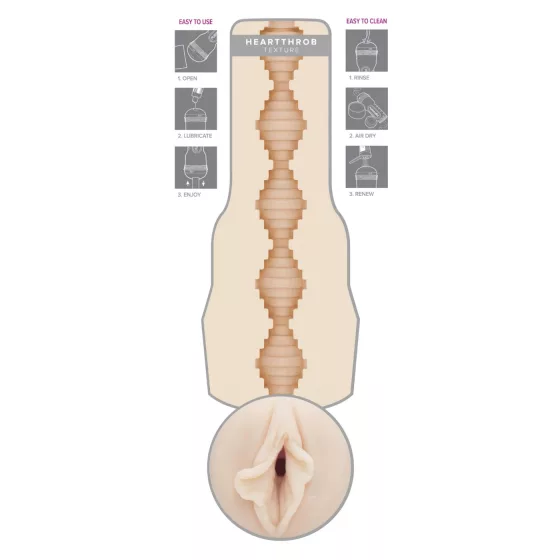 Fleshlight Brandi Love Heartthrobe - masturbátor - realistická vagína