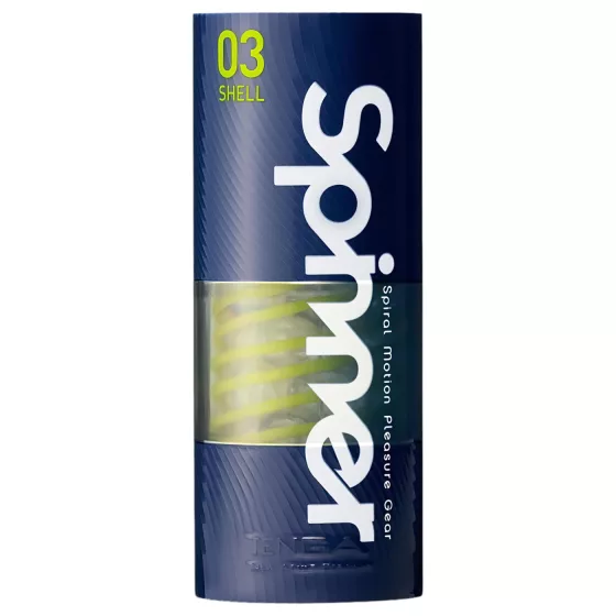 TENGA Spinner Schell - masturbátor - priehľadný
