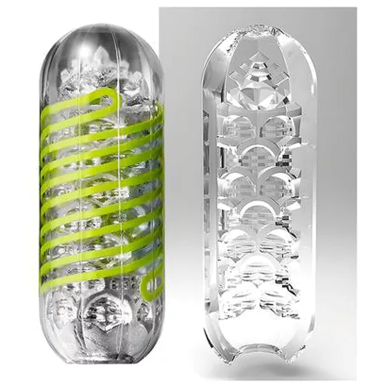 TENGA Spinner Schell - masturbátor - priehľadný