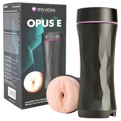   mystim Opus E Vagina - elektro umelá vagína - čierna/natúr