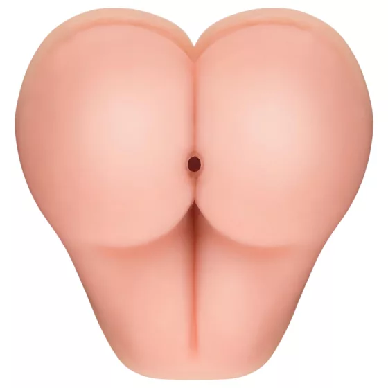 Nature Skin - umelý zadoček a návlek na penis - realistický - telová farba