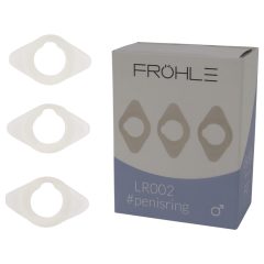   Fröhle LR002 (2,1 cm) - lekársky set krúžkov na penis (3 ks)