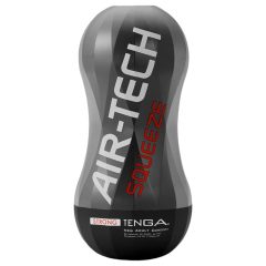 TENGA Air-Tech Squeeze Strong - sací masturbátor (čierny)