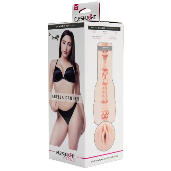Fleshlight - masturbátor - realistická vagína Abella Danger - telová