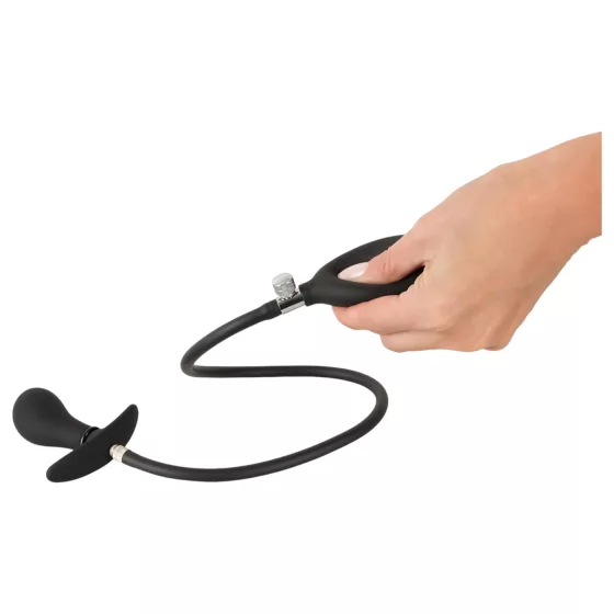 You2Toys - nafukovací análny kolík - čierny