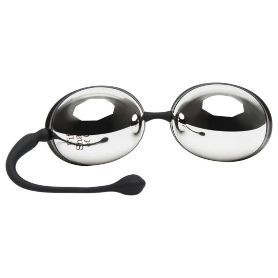 Fifty Shades of Grey - venušine guličky - kovové - strieborné