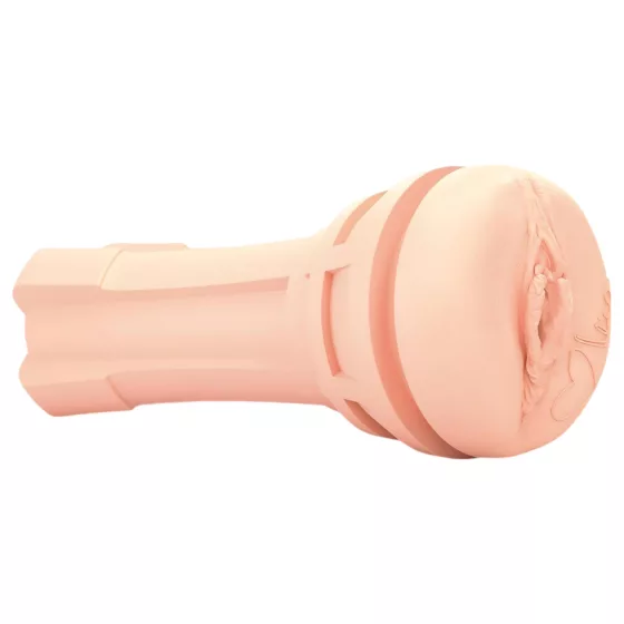 mystim OPUS Mica - realistická umelá vagína masturbátor - telová/čierna