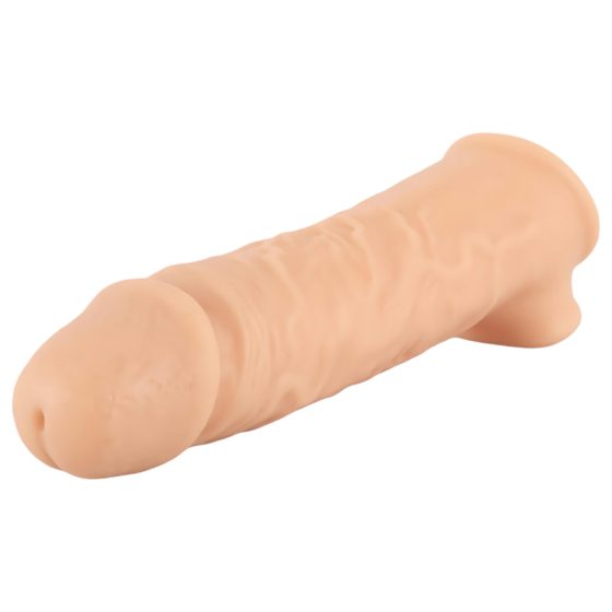Realistixxx - Krúžkový návlek na penis - 16 cm (prírodný)