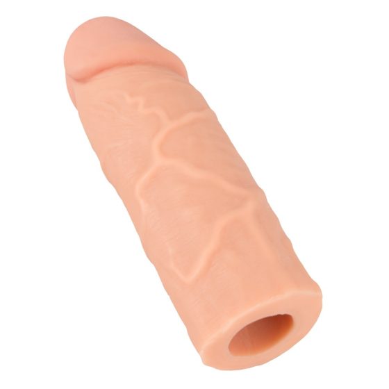 Nature Skin - predlžujúci, zhrubšujúci návlek na penis (15,5cm)