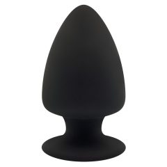Silexd S - tvarovateľné análne dildo - 9cm (čierne)