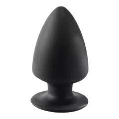 Silexd S - tvarovateľné análne dildo - 9 cm (čierne)