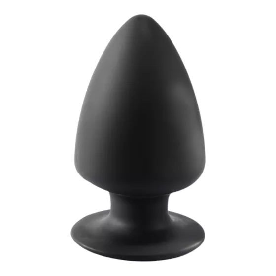 Silexd S - tvarovateľné análne dildo - 9 cm (čierne)