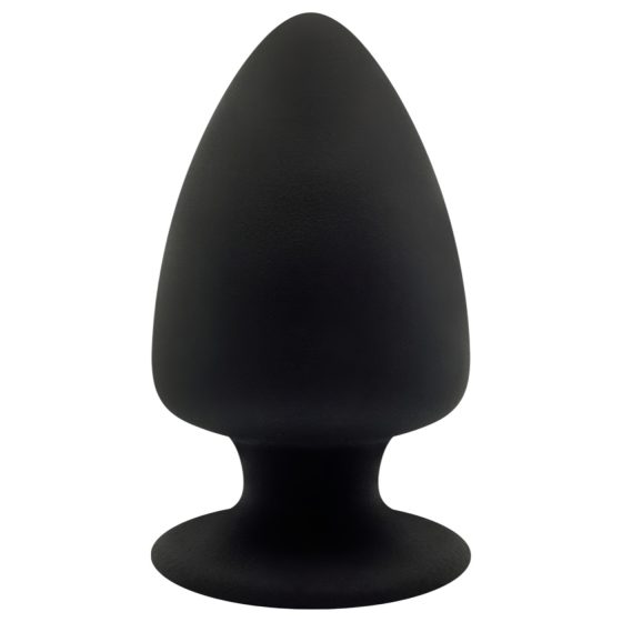 Silexd M - tvarovateľný análny kolík - 11 cm (čierny)